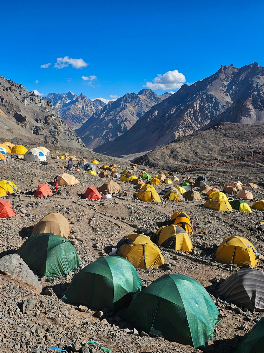 Aconcagua Expedition — illustration