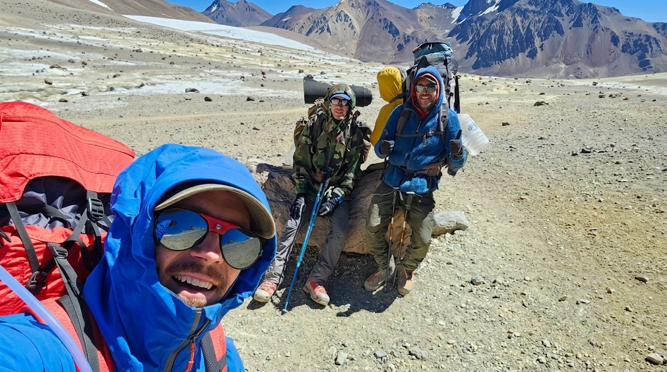 Aconcagua Expedition — illustration