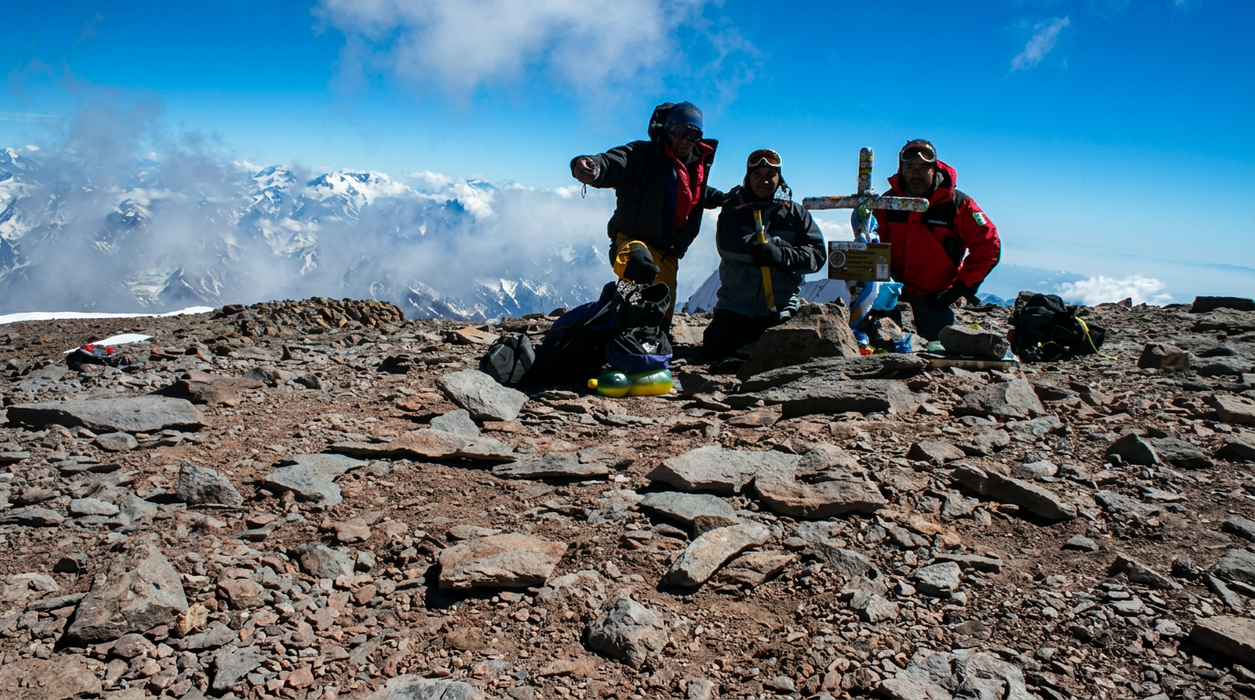 Aconcagua Expedition — illustration