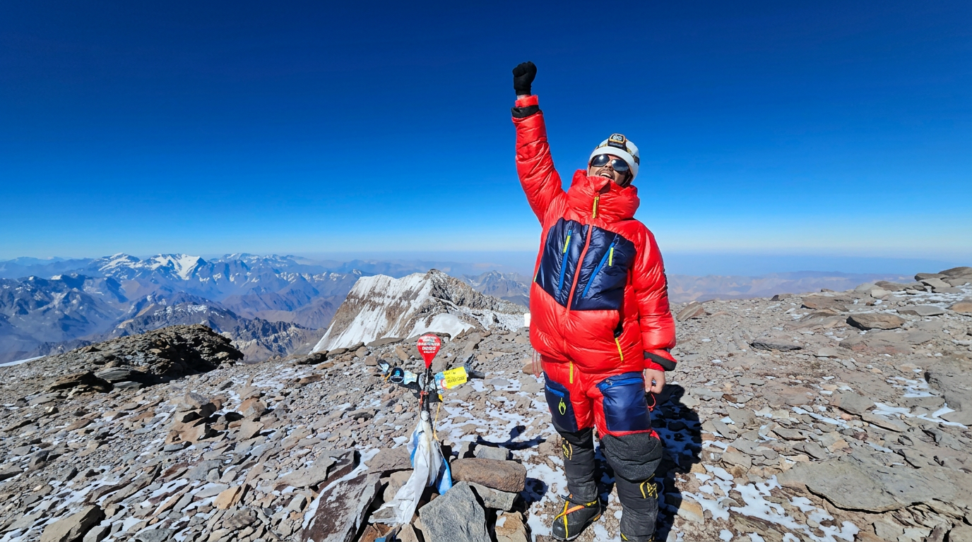 Aconcagua Expedition — illustration