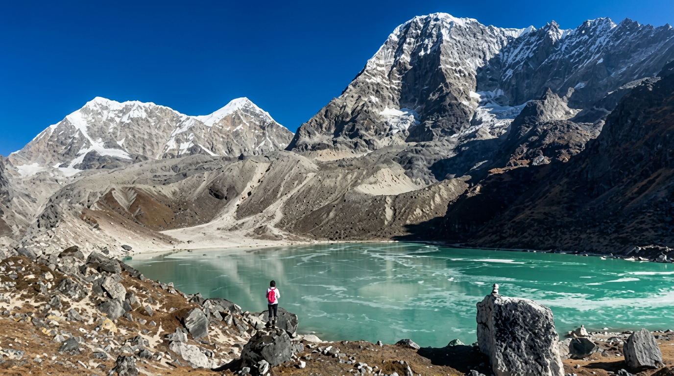 Trek Dudhkunda via Pikey Peak — illustration