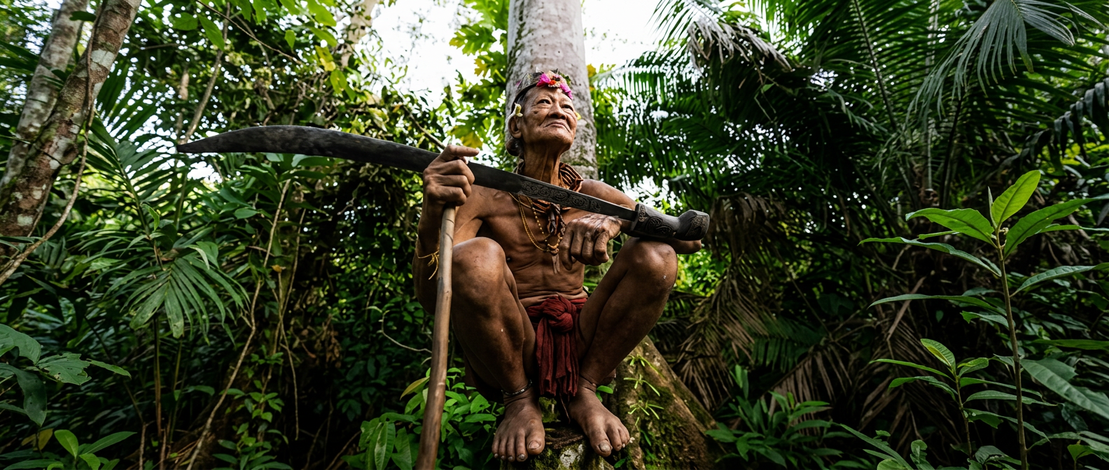 Hommes Fleurs Mentawai + Orang-outans de Bukit Lawang — 1