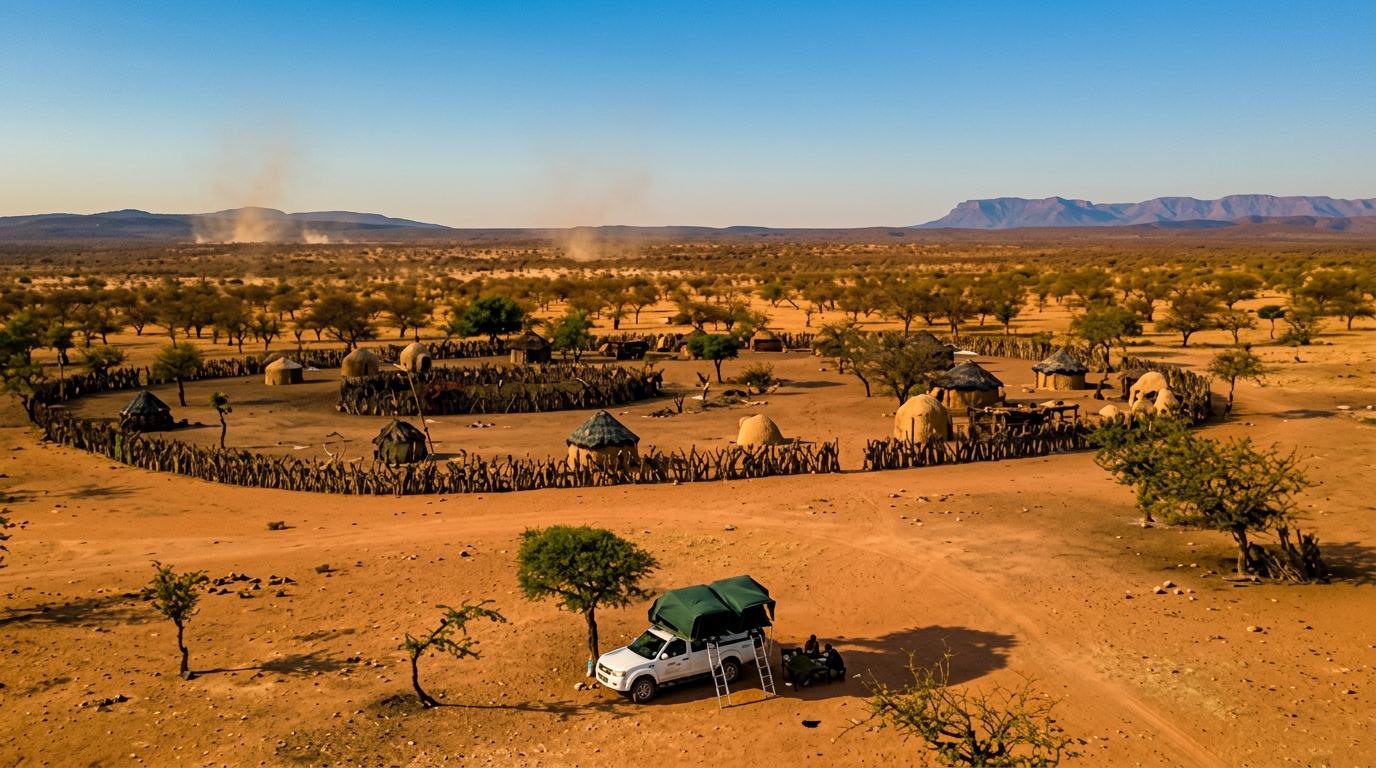 Namibie — Terres Himba, Etosha & Désert du Namib — illustration