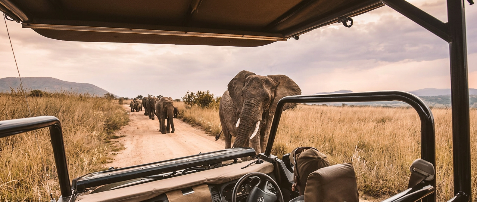 Safari Tanzanie — éléphants